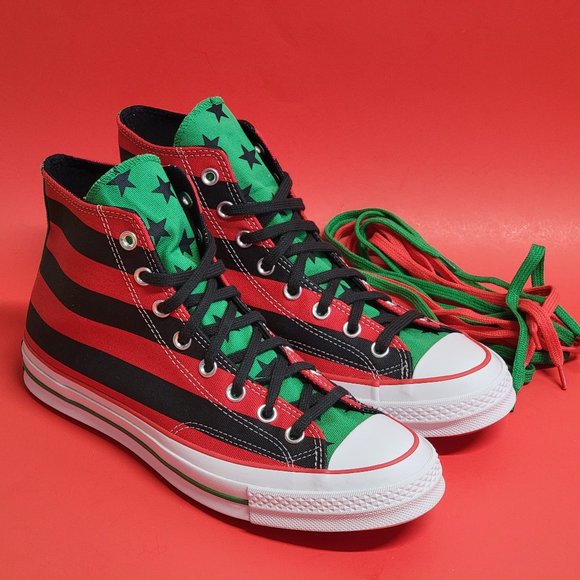 Converse x Denim Tears Chuck 70 Hi Canvas 169890C Size 9 Women's / 7 Men's - Picture 2 of 13